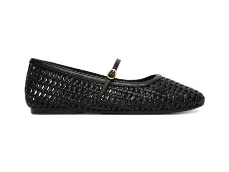 Clarks CLARKS WOMEN'S MARY JANES LIVIA SKY 26185979 BLACK WEAVE Clarks