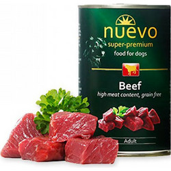 Nuevo Super Premium Adult Grain Free with Beef 400gr