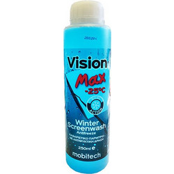 Mobitech Winter Screenwash -25C Vision Max Σαπουνάκι υαλοκαθαριστήρων με αντιψυκτικό 250ml