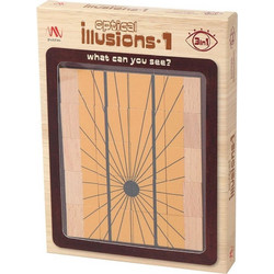 Παιχνίδι Λογικής Mathv: Puzzle 3in1 - Optical Illusions (Vol. 1)