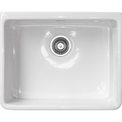 Franke Belfast BAK 710 Ένθετος Νεροχύτης Πορσελάνης Σατινέ White 59.5x47.5cm 130.0085.739