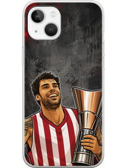 Θήκη Kings of Europe Legends - Saint George iPhone 14 Flexible TPU (Διάφανη Σιλικόνη)
