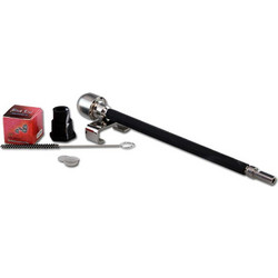 Black Leaf Wand Vape Steel Hand Vaporizer Black
