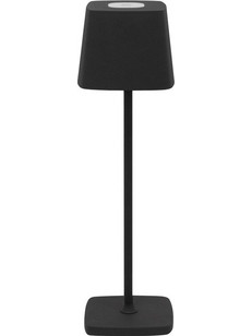 Darwin DRW-240B Μαύρο Επαναφορτιζόμενο Φωτιστικό LED 38cm με Φορτιστή USB Ψυχρό Λευκό