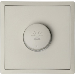Ρεοστάτης 500w 10A/250V Γκρι Ανοιχτό LineMe Gena 50-00610-32