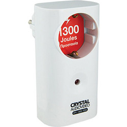 ΣΥΣΚΕΥΗ ΠΡΟΣΤΑΣΙΑΣ ΑΠΟ ΥΠΕΡΤΑΣΗ 230V ΛΕΥΚΟ CRYSTAL AUDIO (40859)