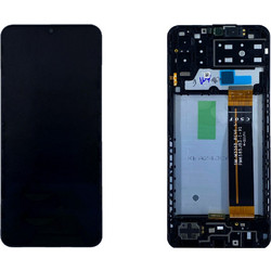 Γνήσια Οθόνη PLS LCD και Μηχανισμός Αφής για Samsung Galaxy A13 A135F με Πλαίσιο (Service Pack) - GH82-28653A