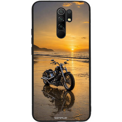 Sonique Men's Edition Back Cover με Σχέδιο «Coastal Rider» (Xiaomi Redmi 9)