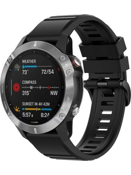 Beline Strap Watch 1 Λουράκι Smartwatch για Garmin Fenix 8/Fenix 7X Pro Black