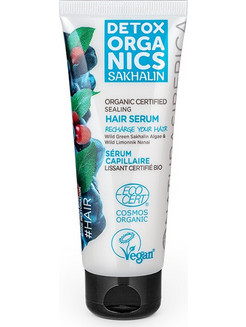 Natura Siberica Detox Organics Hair Serum Μαλλιών για Επανόρθωση 75ml