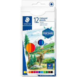 Staedtler Colour Κασετίνα Ξυλομπογιές Σετ 12τμχ 146CM