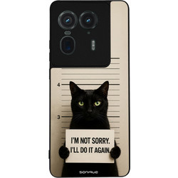 Sonique Men's Edition Θήκη με Σχέδιο «Not Sorry» (Motorola Edge 50 Ultra)
