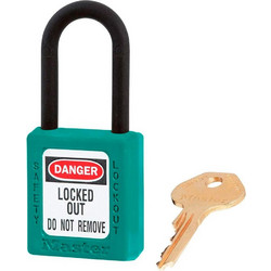 Λουκέτο Ασφαλείας Zenex 406 Teal Keyed different-Key retaining
