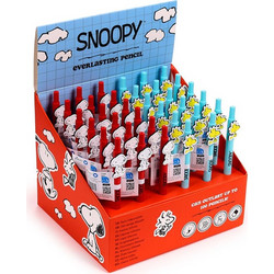 Peanuts Snoopy & Woodstock assorted everlasting pencil 36 Τεμ