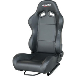 SIMONI RACING ΚΑΘSRSF/7Ν ΚΑΘΙΣΜΑ TAZIO BLACK ΑΝΑΚΛΙΝΟΜΕΝΟ ΜΑΥΡΟ ΟΙΚΟΛΟΓΙΚΟ ΔΕΡΜΑ (ΧΩΡΙΣ ΣΙΔΗΡΟΔΡΟΜΟ) - 1 ΤΕΜ