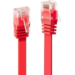 Lindy U/UTP Cat.6 Καλώδιο Δικτύου Ethernet 0.3m Red 47510