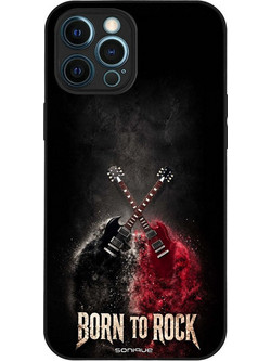 Sonique Men's Edition Θήκη Born to Rock (iPhone 12 Pro Max)