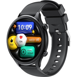 Smartwatch με οθόνη AMOLED 1.75" Bluetooth 5.0 IP68 σε μαύρο χρώμα 249-0310 - 249-0310