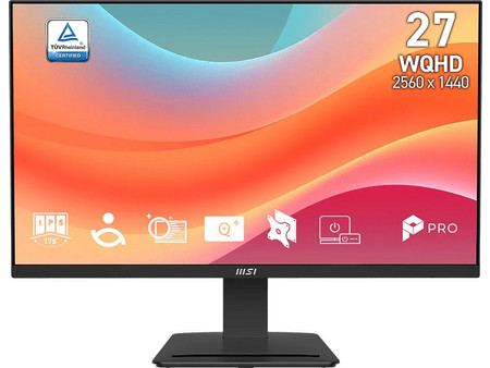 MSI PRO MP273Q E7 IPS HDR Monitor 27" 2560x1440 QHD 75Hz 4ms