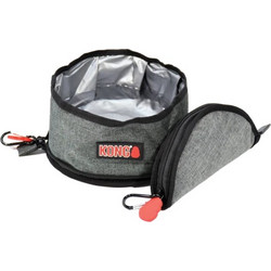 Kong Fold-up Travel Bowl Αναδιπλούμενα Μπολάκια Σετ 2 Τεμαχίων