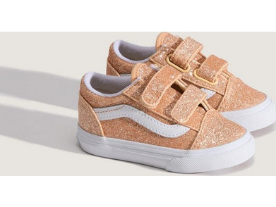 VANS VN000VAYFNL1 Old Skool V apricot glow glitter