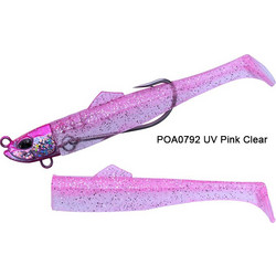Duo Bay Ruf Flex Minnow Zn 10g - POA0792 UV Pink Clear