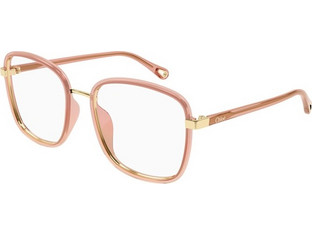 Chloe CH0034O 023 Γυναικείος Σκελετός Γυαλιών Οράσεως Κοκάλινος Καφέ