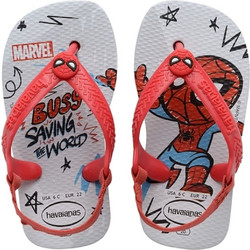 Havaianas Spider-Man Παιδικές Σαγιονάρες για Αγόρι Λευκές 4147132-3498