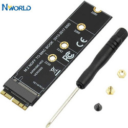 NWorld M.2 NVME/AHCI SSD Αντάπτορας Αναβάθμισης για MacBook Air & Pro Retina 2013-2017 A1465 A1466 A1398 A1502 με Αναβαθμισμένο PCB & Εργαλείο Εγκατάστασης