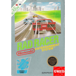 Rad Racer Used NES