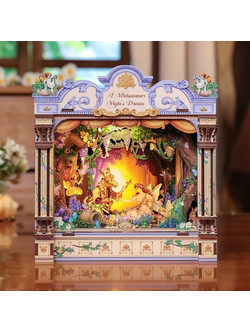 Cutebee A Midsummer Night's Dream 3D Book Nook DIY 107 Κομμάτια 16.15cm