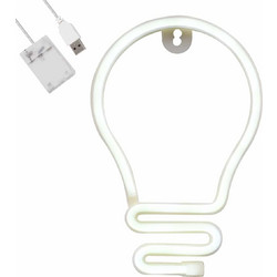 Φωτιστικό ταμπέλα GloboStar(R) Neon LED Lamp ψυχρό λευκό