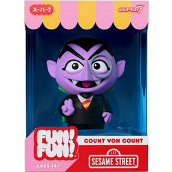 Super7 Sesame Street Fun! Fun! Wave 01 Count von Count 18cm