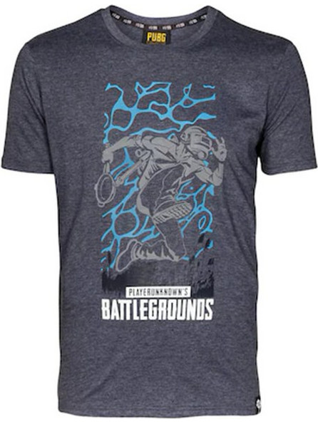 PUBG T-SHIRT BLUE ZONE, SIZE S