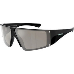 Arnette AN4332 29006G Ανδρικά Γυαλιά Ηλίου Μάσκα Κοκάλινα Μαύρα με Γκρι Polarized Φακό