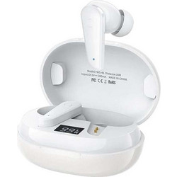 Remax TWS-46 ANC Ακουστικά Bluetooth In Ear White