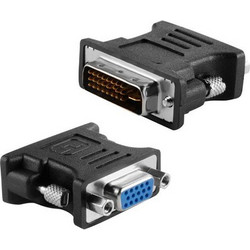 Powertech POWERTECH αντάπτορας VGA θηλυκό σε DVI 24+1 αρσενικό CAB-G036, μαύρος