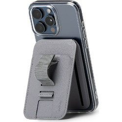 MagSafe Wallet 3in1 - Κάρτες , Βάση & Κράτημα RInge LIght Gray (CH813S01RS)