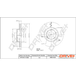 Dr!ve+ Δισκόπλακα - DP1010.11.0364
