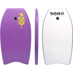 Bodyboard 33inch Μωβ με leash καρπού SCK