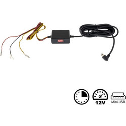 Ampire ACC2 Τροφοδοτικό για DASH CAM με MINI-USB (καθυστέρηση απενεργοποίησης) (Τεμάχιο)