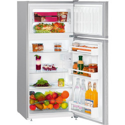 Liebherr CTPel 211 Δίπορτο Ψυγείο 196lt Υ124.1xΠ55xΒ63cm Inox
