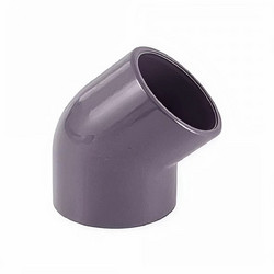 Cepex Γωνία Κολλητή 45ο Εξαρτήματα Πισίνας Φ 63 mm