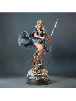Φιγούρα Valkyrie Brunnhilde Asgard 3D εκτυπωμένη