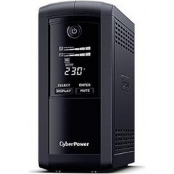 CyberPower VP700EILCD UPS Line Interactive 700VA 390W με 6 Πρίζες