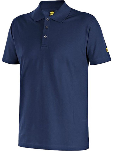 Unisex Βαμβακερό Πόλο Εργασίας Σκούρο Μπλε - Diadora Smart 2.0 Polo Navy
