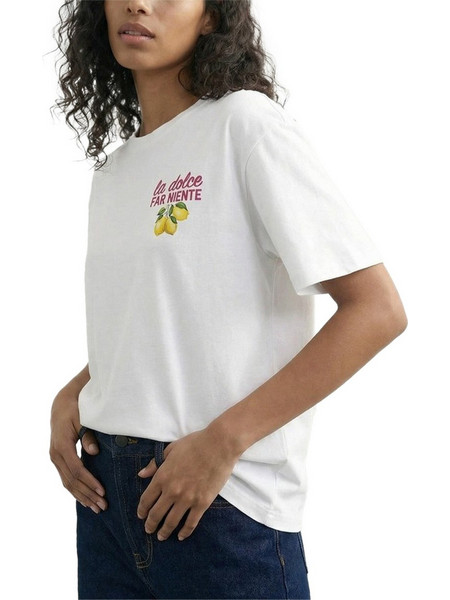 T-Shirt Tspremium Boxy Printed 31001961 11-0601 TCX bright white/dolce vita