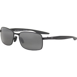 Maui Jim 797-2M Ανδρικά Γυαλιά Ηλίου Ορθογώνια Μεταλλικά Μαύρα με Μαύρο Polarized Φακό