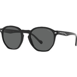 Vogue VO5368S W44/87 Γυναικεία Γυαλιά Ηλίου Πολυγωνικά Κοκάλινα Μαύρα με Γκρι Φακό
