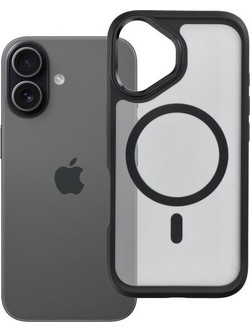 FORCELL Case For Iphone 17 F-Protect Smoke Hybrid Premium Compatible With Magsafe black